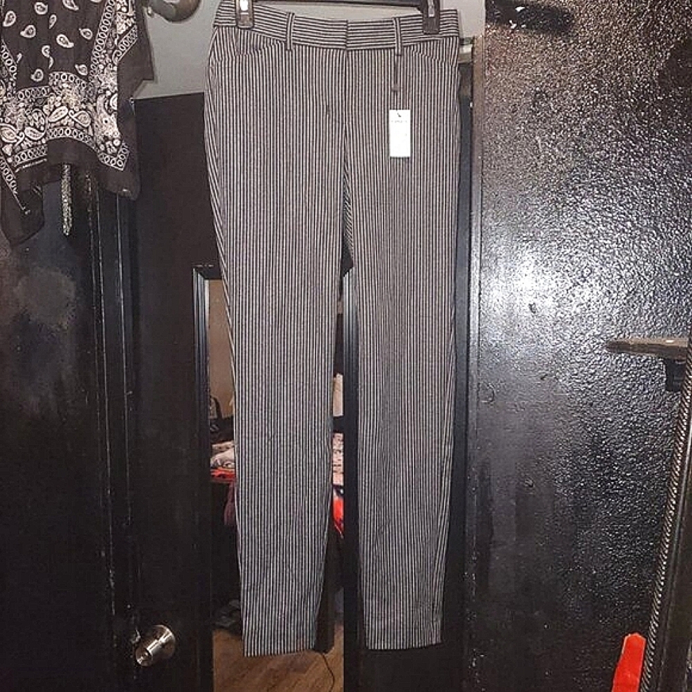 Pinstripe pants